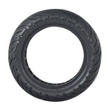 Solid 10x2.50 Tire with DY-036-01 Tread for the Ninebot Max G30 Scooter, featuring a puncture-proof, solid rubber design with a low-siped street tread and classic Euro-scooter tire profile.