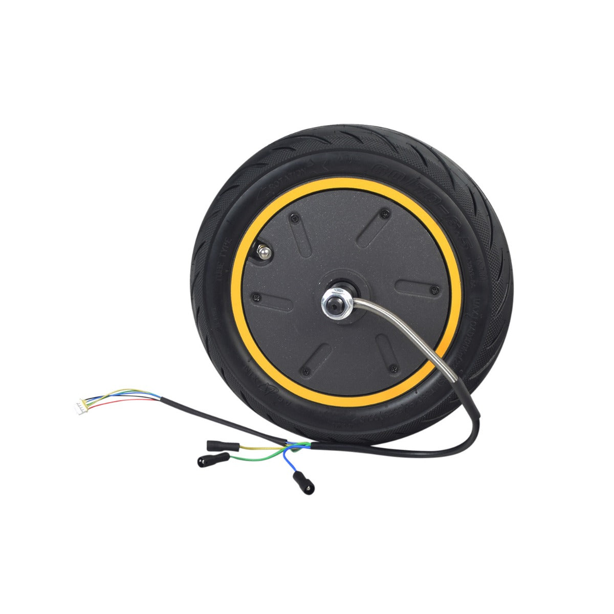 Hub Motor & Tubeless Pneumatic Rear Wheel Assembly for the Ninebot G30 Max Scooter (Missing Hardware)