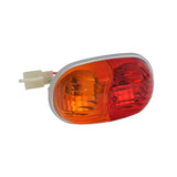 Red & Yellow Rear Light Combo for the Merits Pioneer 3 & Pioneer 4, showcasing a close-up of the red and orange tail light assembly, crucial for enhancing the scooter's visibility.