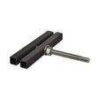 M35 Installation Tool for Foam-Filled Tires featuring a black metal piece with a nut and bolt, designed for easy installation on scooter or power chair split-rims.