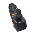 5-Key Dynamic Shark Joystick Remote for the Merits Vision Sport Lift (P326D) Power Chair, featuring a black remote with multiple buttons and a joystick for enhanced control and power seating.