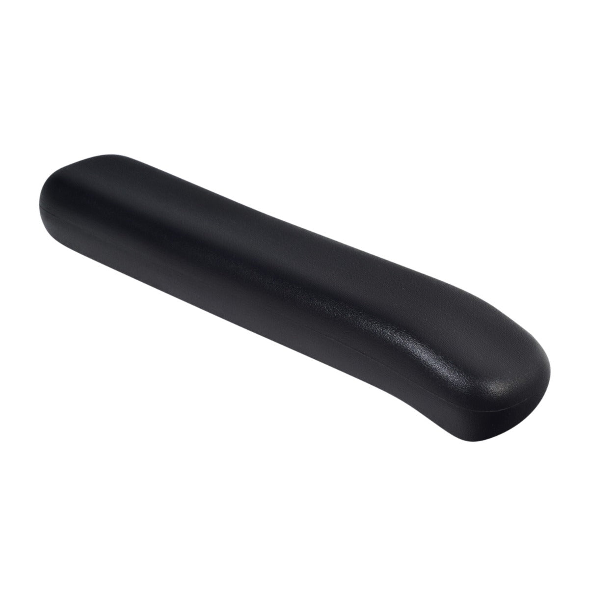 Armrest Pad for Merits and Rascal Mobility Scooters, showcasing a black vinyl pad with a smooth surface, designed to replace worn armrest pads on compatible scooter models.