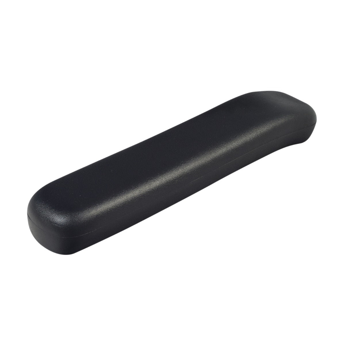 Armrest Pad for Merits and Rascal Mobility Scooters; genuine black vinyl replacement with a fitted cover or lid, designed to enhance comfort on compatible scooter models.