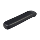 Armrest Pad for Merits and Rascal Mobility Scooters; genuine black vinyl replacement with a fitted cover or lid, designed to enhance comfort on compatible scooter models.