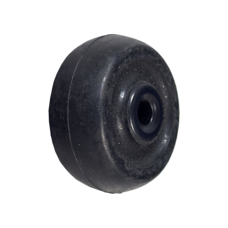 40 mm Anti-Tip Wheel for the Merits Pioneer 5, featuring a black circular design with a central hole, enhances stability for 3-wheel scooters.