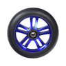 110 mm Wheel for the AO Quadrum 2 Kick Scooter featuring a 5-spoke design, blue rim, and durable lightweight core. Ideal for enhanced strength and performance, sold individually for mix and match options.