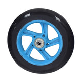 150 mm Front Wheel for the Hover-1 Comet Electric Scooter featuring a blue rim, pre-installed 608Z bearings, and a 5-spike design. Ideal for replacing damaged front wheel assemblies.