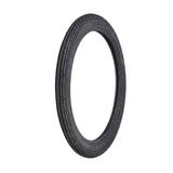 2.25-17 Pneumatic Front Tire for Honda Cub C50, Cub C90, & Super Cub C100, showcasing detailed tread pattern and durable construction. Ideal replacement for worn or dry-rotted tires, offering quality and affordability.