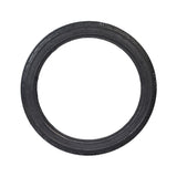 2.25-17 Pneumatic Front Tire for Honda Cub C50, Cub C90, & Super Cub C100, featuring robust black treads suitable for replacing worn or aged tires on these motorbikes.