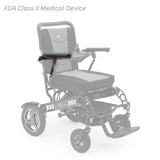 MBS-0004 right arm assembly shown in color on the Golden Stride GP301, rest of the chair greyed out