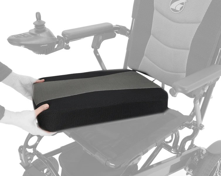MBS-0005 removable seat cushion shown in color on the Golden Stride GP301, rest of the chair greyed out