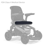 MBS-0022 seat cushion shown in color on the Golden Ally Pro GP304, rest of the chair greyed out