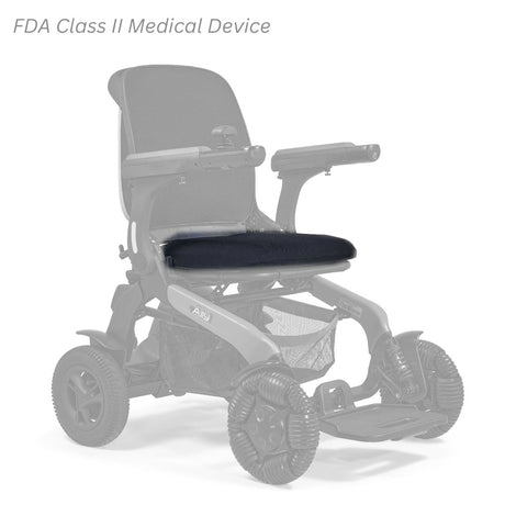 MBS-0022 seat cushion shown in color on the Golden Ally Pro GP304, rest of the chair greyed out