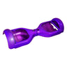 Metallic Color Body Panel Set for Self Balancing Hoverboards, featuring sleek, shiny purple plastic panels designed to replace worn-out parts and upgrade the appearance of your hoverboard.