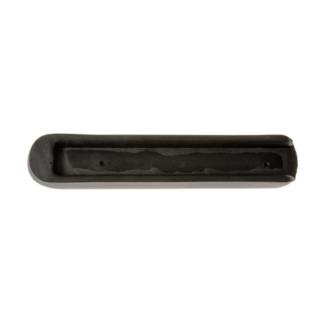 Molded Armrest Pad for Go-Go Elite Traveller (SC40E/SC44E), Ultra (SC40U/SC44U), and Ultra X (SC40X/SC44X) Mobility Scooters, featuring a black rectangular design with a central hole.