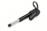 MOT136738 power tilt actuator for the Quantum Q6 Edge with TRU-Balance 3 seating, showing the motor, steel extension rod and cable