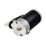 Motor for the ActiveCare Pilot 2410 mobility scooter, showcasing a close-up of a black and silver electric cylinder motor designed to replace faulty components and extend the scooter's lifespan.