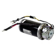 Motor (AA250002047) & Brake Assembly with Power Connector for the Go-Go Elite Traveller & Ultra X Mobility Scooters, featuring a black and silver electric motor with wires and a visible barcode.