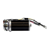 Motor (AA250002047) & Brake Assembly with Power Connector for the Go-Go Elite Traveller (SC40E/SC44E) & Ultra X (SC40X/SC44X) Mobility Scooters, featuring a black and silver electric motor with visible wires.