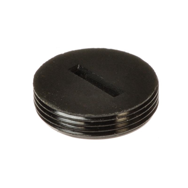 Motor Brush Cap for Pride Celebrity 2000, Celebrity X, Legend, and Sundancer models; a black circular object with a central hole, essential for motor functionality.