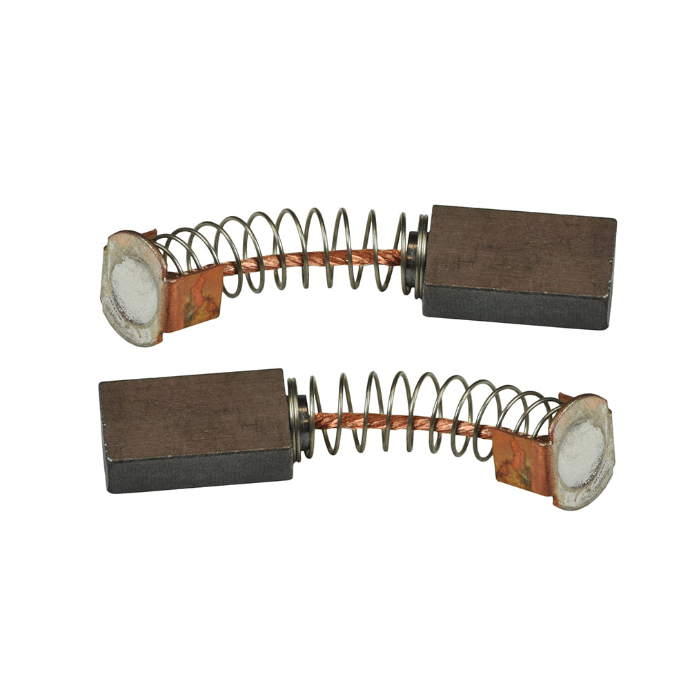 Motor Brushes for Invacare Power Chairs (Set of 2) – close-up of two metal springs with compressed graphite powder and copper wiring, essential for replacing motor brushes in specific Invacare models.