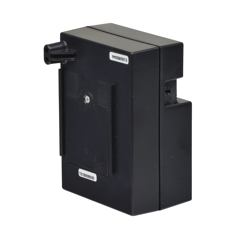 Motor Control Box for Dual Motor Pride Lift Chairs (ELEASMB3614); a black rectangular device with a handle and a label, designed for specific Pride Mobility lift chairs.