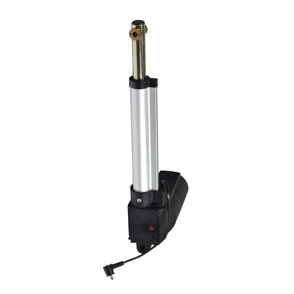 Primary Drive Motor for Pride Lift Chairs with Dual Motors (DRVMOTR1268), shown as a black and silver cylinder with an attached black cord, designed for larger Pride lift chair models.