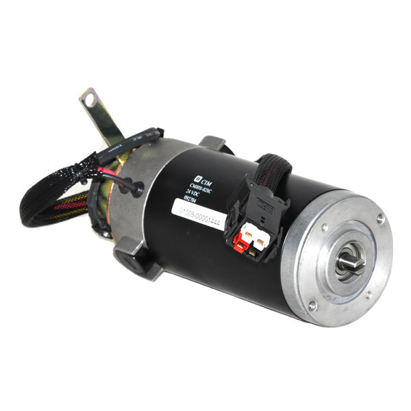 Drive Motor Assembly for the Pride Celebrity (SC4000/SC4400) Mobility Scooter, featuring a compact black and silver electric motor designed for optimal performance and durability.