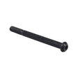 M8-1.25x85mm Black Zinc Screw for the Jazzy Select Elite and Sport, featuring a hexagon head, ideal for scooter and power chair maintenance.