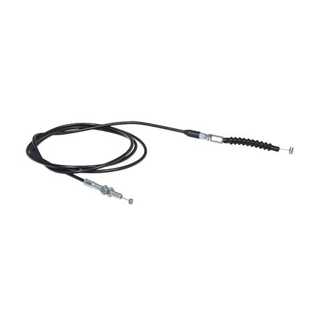 Throttle Cable for the Baja Reaction (BR150) Go-Kart featuring a black cable with metal ends and barrel grips for secure attachment.