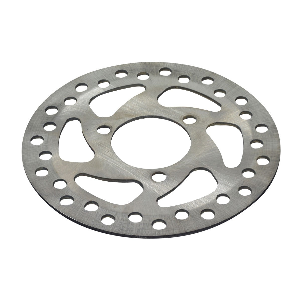 4-3/4 Brake Disc for the Fit Right DB003 40cc 4-Stroke Mini Bike, featuring a circular metal design with three mounting holes on a bolt hole circle.