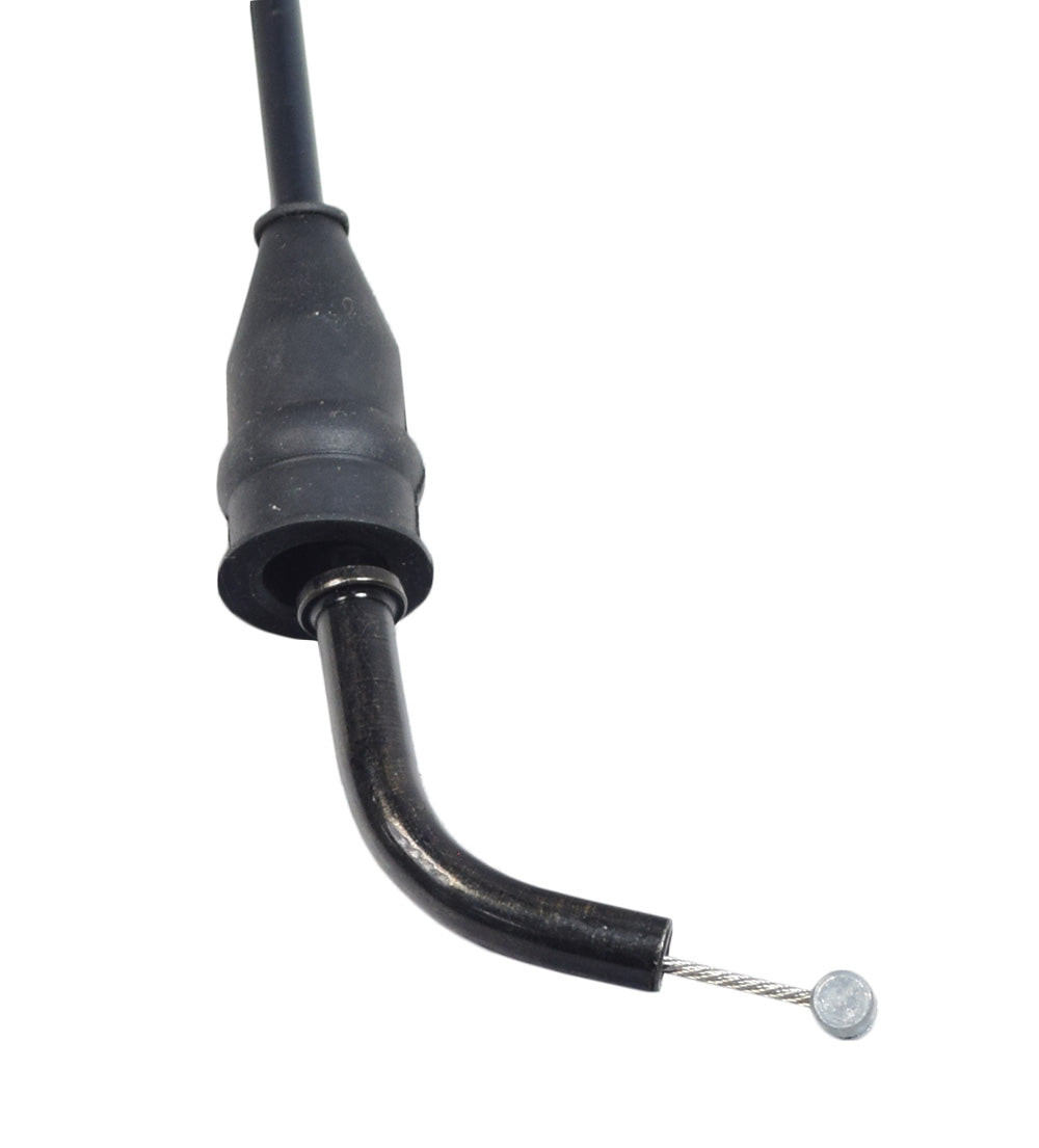 Quick Draw Throttle for Honda Ruckus (NPS50) by NCY, featuring a black handle, matching left grip, and 75 throttle cable, compatible with 7/8 handlebars.