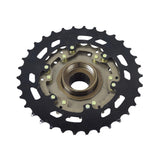 MF-TZ31 & MF-TZ37 7 Speed Freewheel Chain Sprocket, a black and silver gear with a central hole, designed as a high-quality replacement part for eZip and IZIP electric bikes.