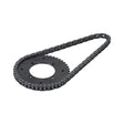 45 Tooth Sprocket & Chain Kit for the Razor Crazy Cart XL (Versions 1+), featuring a steel sprocket and matching chain, displayed on a white background.