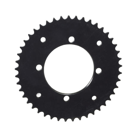 45 Tooth Sprocket & Chain Kit for the Razor Crazy Cart XL (Versions 1+), featuring a black metal gear with circular holes, and a pre-cut chain with 78 links.