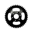 40 Tooth 428 Chain Rear Sprocket for TaoTao ATK125A & Jeep Auto Go-Karts: A black metal gear with 40 teeth, a central hole, and six threaded mounting holes.