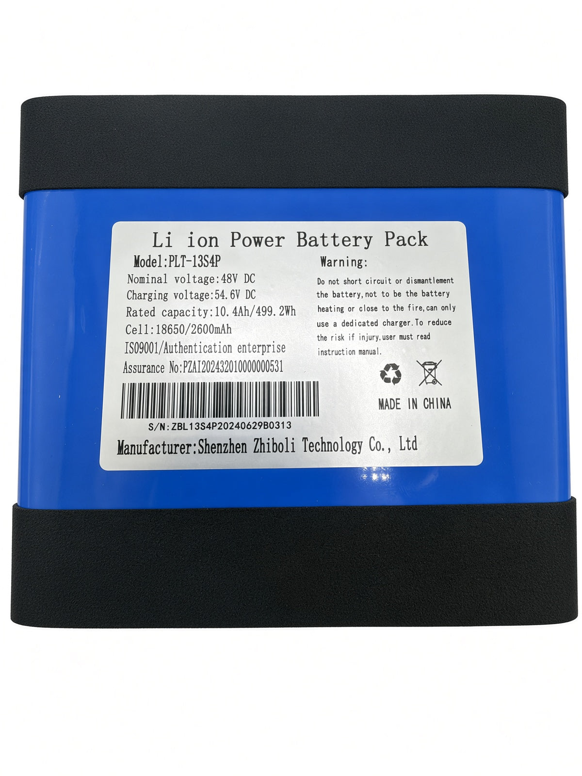 48V 10.4Ah Battery for the Caroma P7