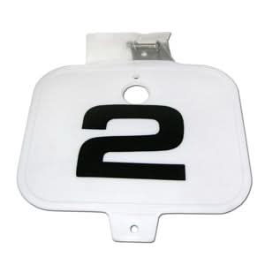 Razor Number Rear Plate Number Plate with Screws for the Razor MX350 and MX400 Dirt Rocket ...