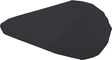 Nylon Waterproof Cover for Road Style Seats, shaped like a black triangle, designed to protect bike or scooter seats from rain and sun.