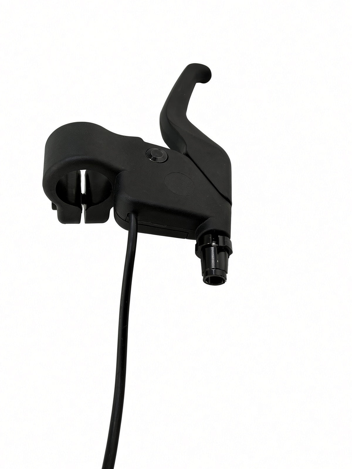 Hiboy DK1 brake lever showing the handlebar clamp