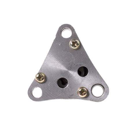 Oil Pump for 50cc GY6 139QMB Scooter Engines, featuring a metal triangle with screws and holes, essential for optimal engine performance.