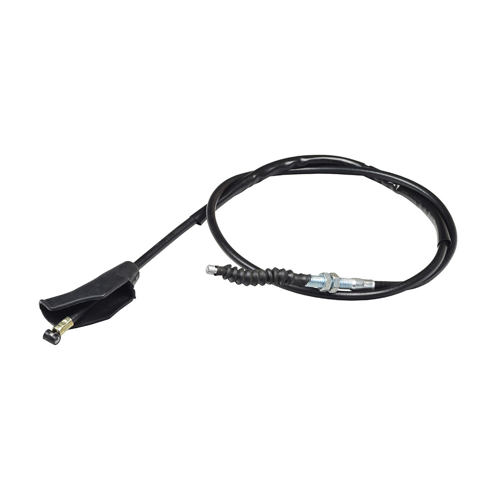 Choke Cable for Baja Wilderness Trail 250 (WD250-U) 250cc ATV - VIN Prefix LLCL, featuring a black cable with a metal screw and nut, designed for 250cc and smaller ATVs.