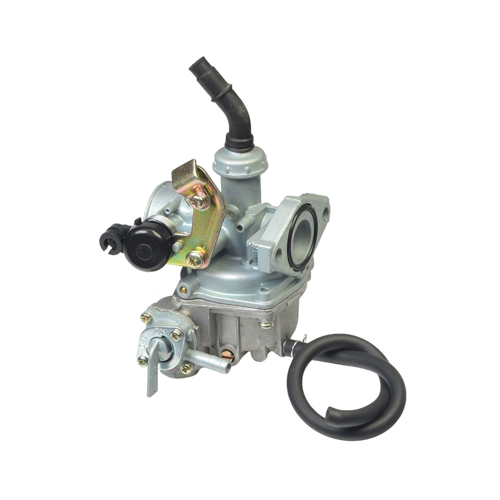 PZ19 Carburetor with 19 mm Intake, Right Side Cable Choke, & Fuel Shut-Off Valve for the Honda Cub C70 & ATC-70