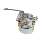 Carburetor 640086, 640086A, 632641, 632552 for Tecumseh CCR1000, HSK600, HSK635, & TH098SA Engines, featuring a metal body with handle and lever, close-up view.