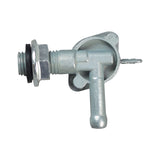 Fuel Petcock Valve for 150cc - 250cc Hammerhead Off-Road® Go-Karts, showing a close-up of a metal valve with a nut, designed for easy replacement or upgrade.