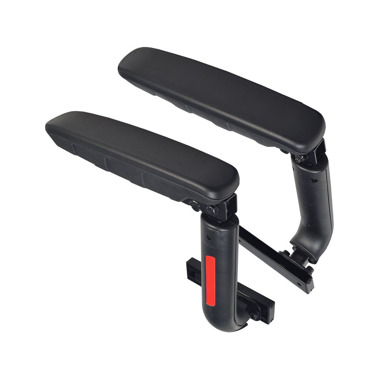 Armrest Assembly (Right & Left) for Jazzy Air & Air 2 Power Chairs, featuring 14 armpads and 2-piece steel brackets, designed to enhance comfort and support.