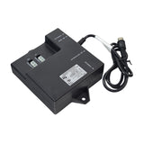 Motor Control Box for the Pride Infinity Oasis LC-580I Infinite-Position Lift Chair featuring a black electronic device with a power cord and a white label.