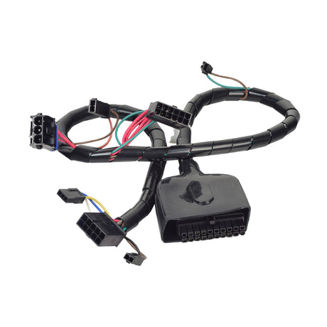 Tiller Harness for the Pride Victory 10 (SC610/SC710) showing a black electrical wire with multiple colored internal wires and connectors.