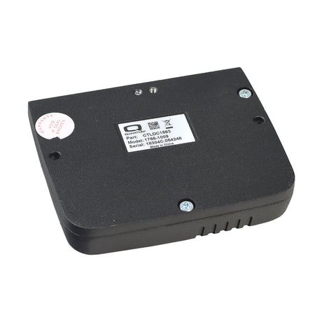 Actuator Control Module for the Quantum Q600, Q6000Z, & Q6 Edge, a black rectangular device with a white label featuring red text and a QR code.