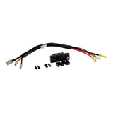 Motor, Brake, & Controller Harness for the Go-Go Elite Traveller, Elite Traveller Plus, Sport, & Ultra X (Blemished), featuring a black electrical wire, plastic connector housing, and missing two replaceable screws.